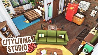 City Living Studio || The Sims 4 Apartment Renovation: Speed Build
