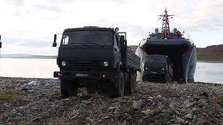 Вывоз металлического мусора с острова Кильдин силами Северного флота
