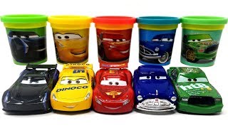 Cars 3 Animation Toys Play-Doh Lightning McQueen Cruz Ramirez Jackson Storm Chick Hicks Doc Hudson