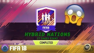 FIFA 18 \ CHEAPEST HYBRID NATIONS SBC (IT TAKES EIGHT) #FUT18