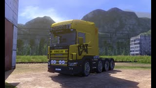 Euro Truck Simulator 2 "Суровая Россия" бездорожье ч2