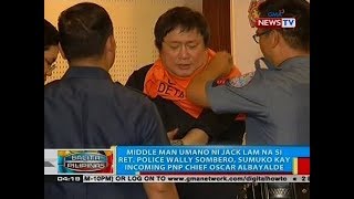 Ret. Police Wally Sombero, sumuko kay incoming PNP Chief Oscar Albayalde