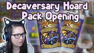 Wizard101: TARA'S BAD PACK LUCK CONTINUES - Decaversary Hoard Pack