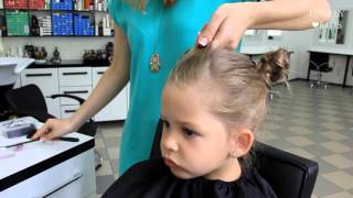 Быстрая прическа для девочки в школу | Косички + бантик ♥ Lovely Kids