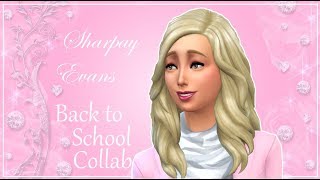 The Sims 4 | BACK TO SCHOOL Group Collab | Sharpay Evans | CAS