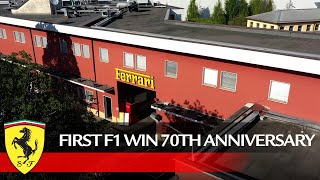 First F1 win 70th anniversary