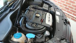 VW Golf MK6 118tsi Cold Start after Engine Rebuild - Mobil 1 5W30 ESP