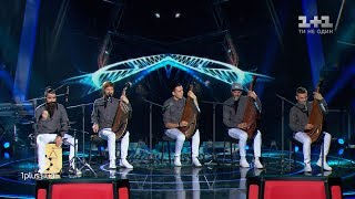"Шпилясті кобзарі" – "Щедрик" – выбор вслепую – Голос страны 9 сезон