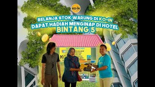 Apresiasi Mitra, KO IN Beri Hadiah Menginap di Hotel Berbintang