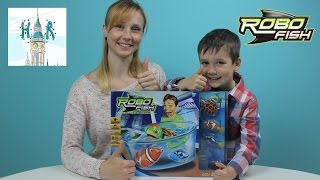 Robo Fish Рыбка РОБОТ. Запускаем две робо рыбки и робо Черепашку в акварюм. Toys robofish 机器鱼 玩具