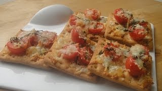 Pizza Crackers | Sanjeev Kapoor Khazana