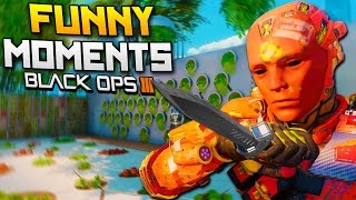 Black Ops 3 Funny Moments - Killcams, Ballistic Knife, Veteran Bot! (BO3)