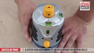 Comment bien utiliser un niveau laser ?