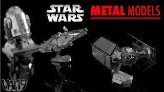 Star Wars 3D Metal Models