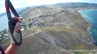 Парапланы в Коктебеле