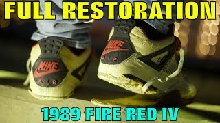 1989 OG FIRE RED IV FULL RESTORATION!!