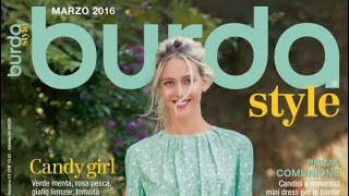 BURDA Marzo 3/2016 | Sfogliamo insieme rivista cartamodelli cucito