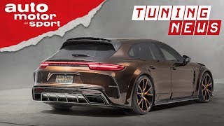 Mansory Porsche Panamera: Sport Turismo für ApoRed? - TUNING-NEWS | auto motor und sport