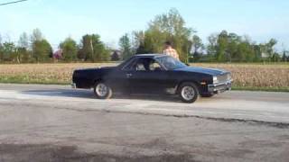 87 El Camino SS Burnout