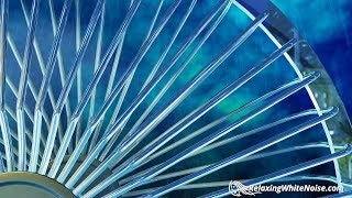 Fan Sounds with Rain | Sleep, Study, Concentrate | White Noise 10 Hours