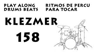 Play along Drums | Klezmer Beat 158 bpm