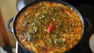Russian cabbage soup РУССКИЕ ЩИ из свежей капусты.