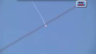 Видео крушения российского истребителя в Сирии / Российский СУ-24 сбит турецким F-16 / 24.11.15
