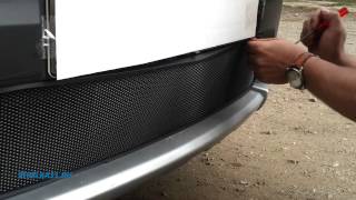 Защита радиатора RENAUTL SANDERO STEPWAY (Черный) - strelka11.ru