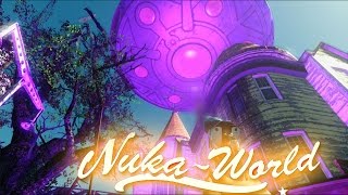 Fallout 4 - CE-4 VISITOR - Sending ALL NPC in Nuka-Town, USA Outside to Aliens!!!