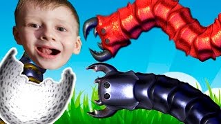 САМЫЙ ОПАСНЫЙ МОНСТР ЧЕРВЯК СЪЕЛ МЕНЯ  НЕСЫТЬ СИМУЛЯТОР НЕНАСЫТНОГО ЧЕРВЯ   Видео для детей от FGTV