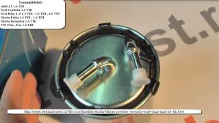 Filtru combustibil Skoda Fabia 1.4 TDI , 1.6 TDI , filtre motorina Roomster Topran , WK823-2