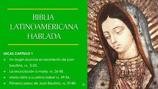 BIBLIA LATINOAMERICANA, LUCAS 1