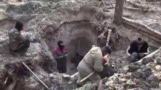 Як бурштин добувають в Олевську
