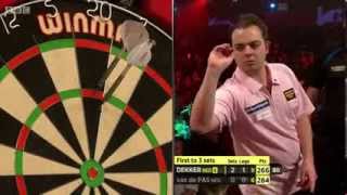 Lakeside BDO World Darts Championships 2014 First Round Jan Dekker v Benito van der Pas