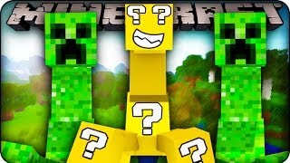 Minecraft - LUCKY BLOCK BOSS CHALLENGE  - MUTANT CREEPER! (Lucky Block / Mutant Creatures Mod)