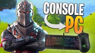 Console Player Trying PC Fortnite! - PC Fortnite Solos Game!