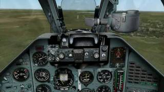 5. Визуальная посадка (LockOn Горячие Скалы 2.0 Су-25)
