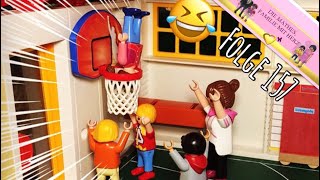 Playmobil - Lena steckt im Basketballnetz - Kindervideo deutsch in der Playmobilschule