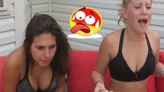 Hot Girls Enjoying Spicy Chilly