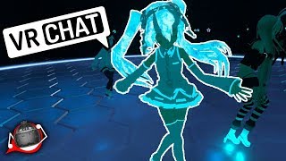 Shuffling in VR Clubs - VRChat Full Body Tracking Dancing