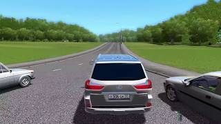 [рп ситуация]  едем в клуб с девушкой в city car driving + играем на руле