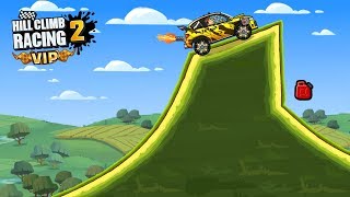 Hill Climb Racing 2 - Countryside 9782m on Rally Car Walkthrough