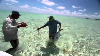 Cuba Saltwater Permit Flyfishing, Jardines del Rey, Bonefish, Tarpon Paradise 480p