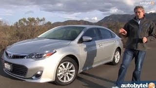 2014 Toyota Avalon XLE Premium Test Drive Video Review