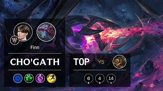 Cho'Gath Top vs Renekton - EUW Challenger Patch 9.23