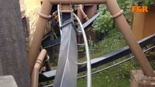 Phantasialand - Deep in Africa - Black Mamba Onride & Offride - HD mit original Soundtrack