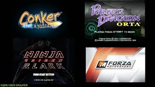 XQEMU Xbox Emulator - Conker LaR / Panzer Dragoon Orta / Ninja Gaiden Black / Forza Motorsport (WIP)