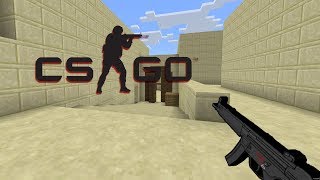 CS:GO В MINECRAFT PE 1.9! DE_DUST 2
