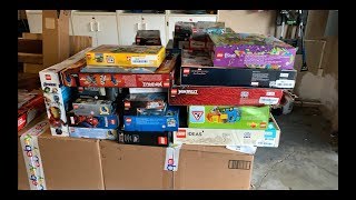 I Got Over 3 DOZEN Lego Sets in this HUGE $5,000 Amazon Customer Returns Pallet Pt. 2