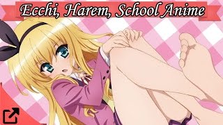 Top 10 Ecchi + Harem + School Anime 2014 (All the Time)